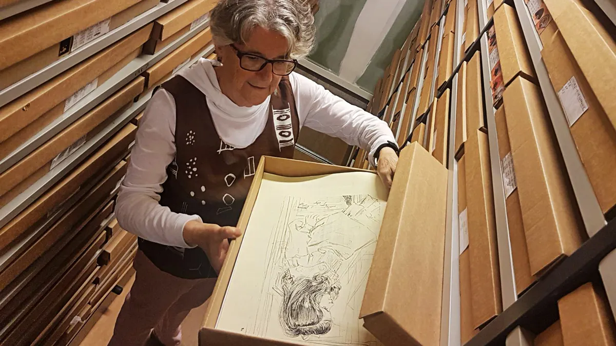 museum van de vrouw kijkje in de rijke collectie van het museum