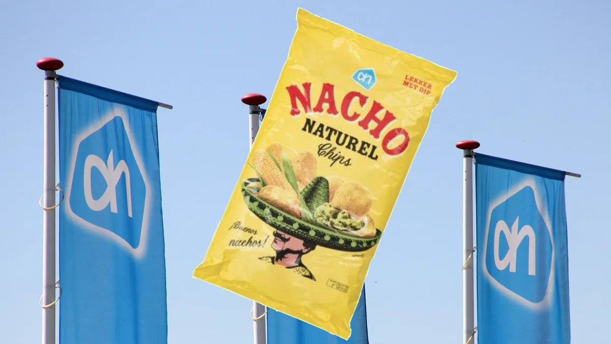 nacho chips vlaggen albert heijn ah sittard