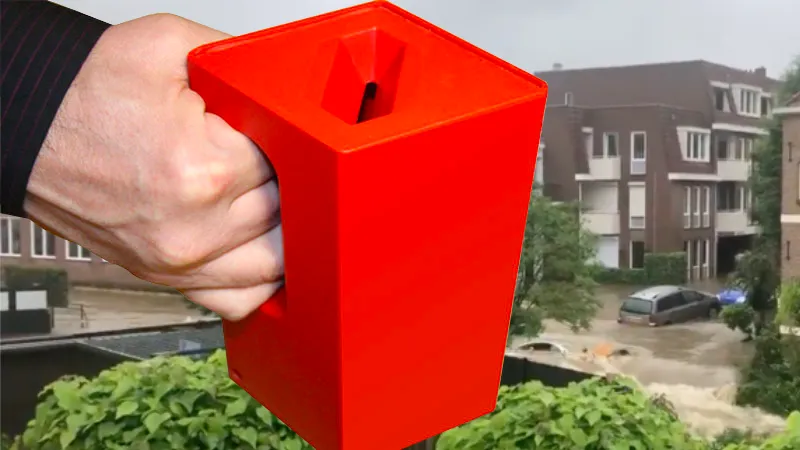 nepcollecte ten abte van valkenburg overstroomd 15 juli 2021