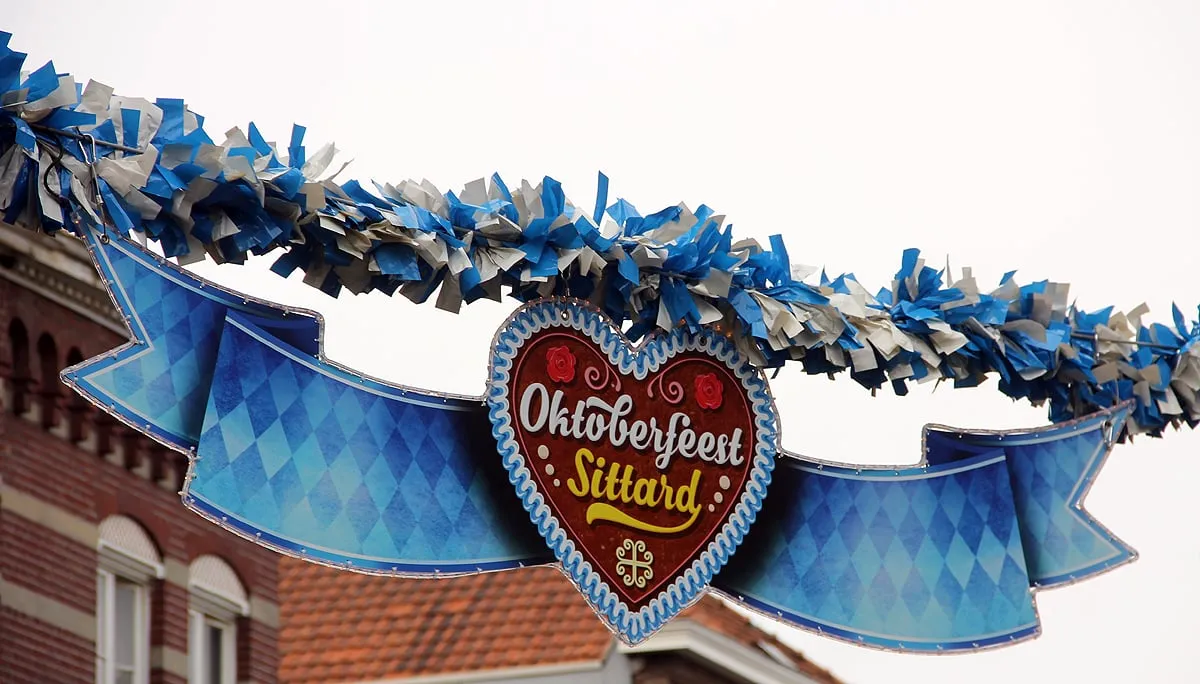 nieuwe versiering oktoberfeest