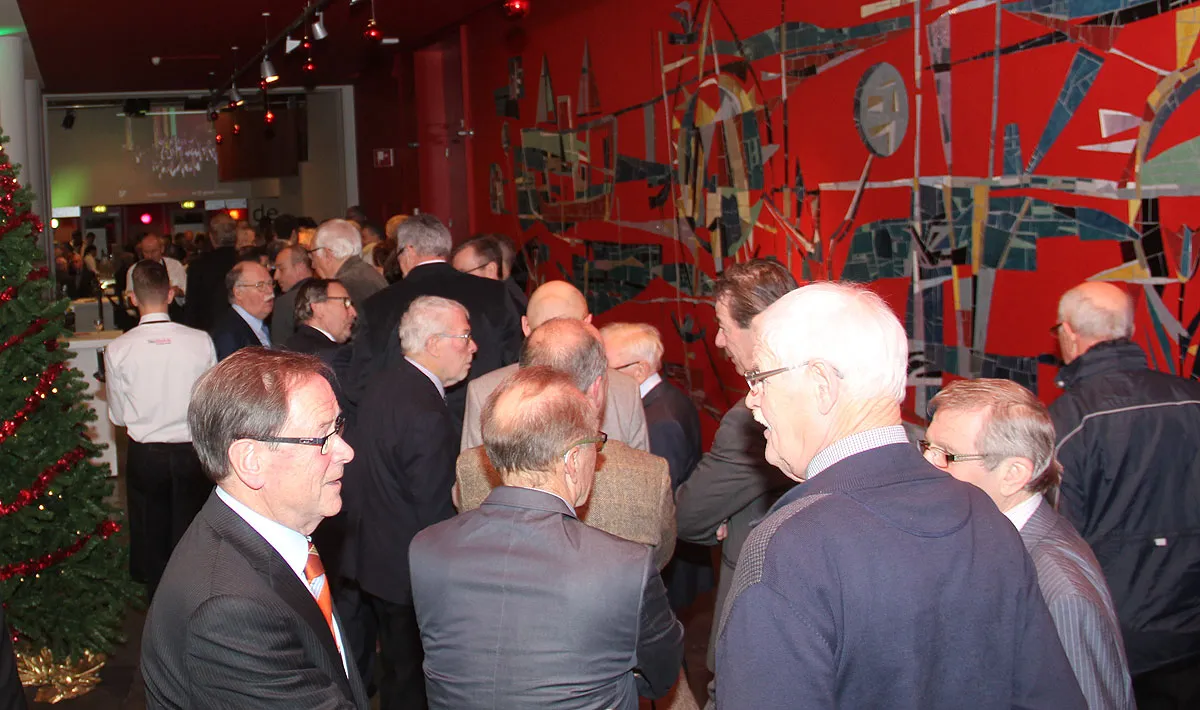 nieuwjaarsreceptie lange rij 2016