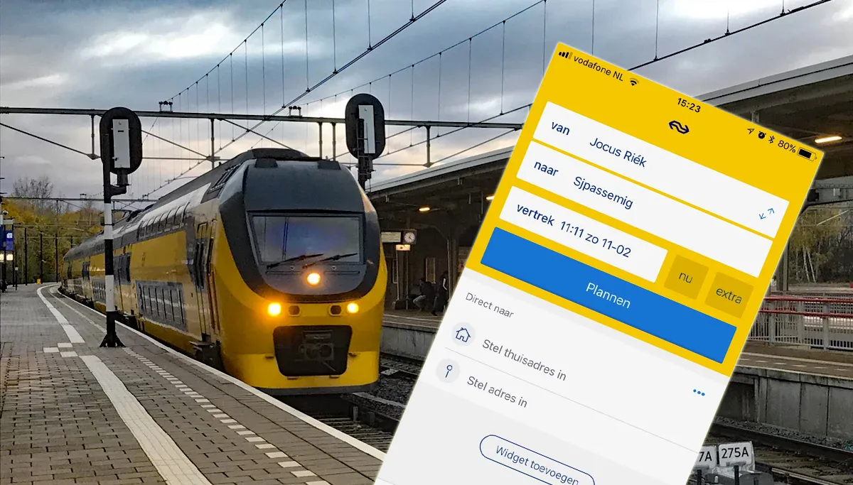 ns reisplanner in carnavalsmodus