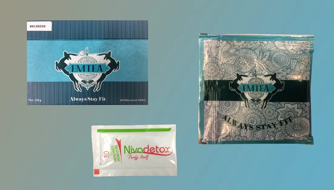 nvwa waarschuwing thee supplementen