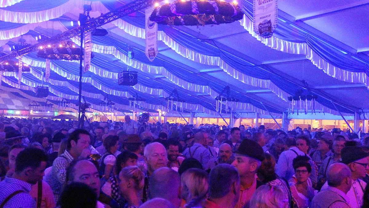 oktoberfeest tent