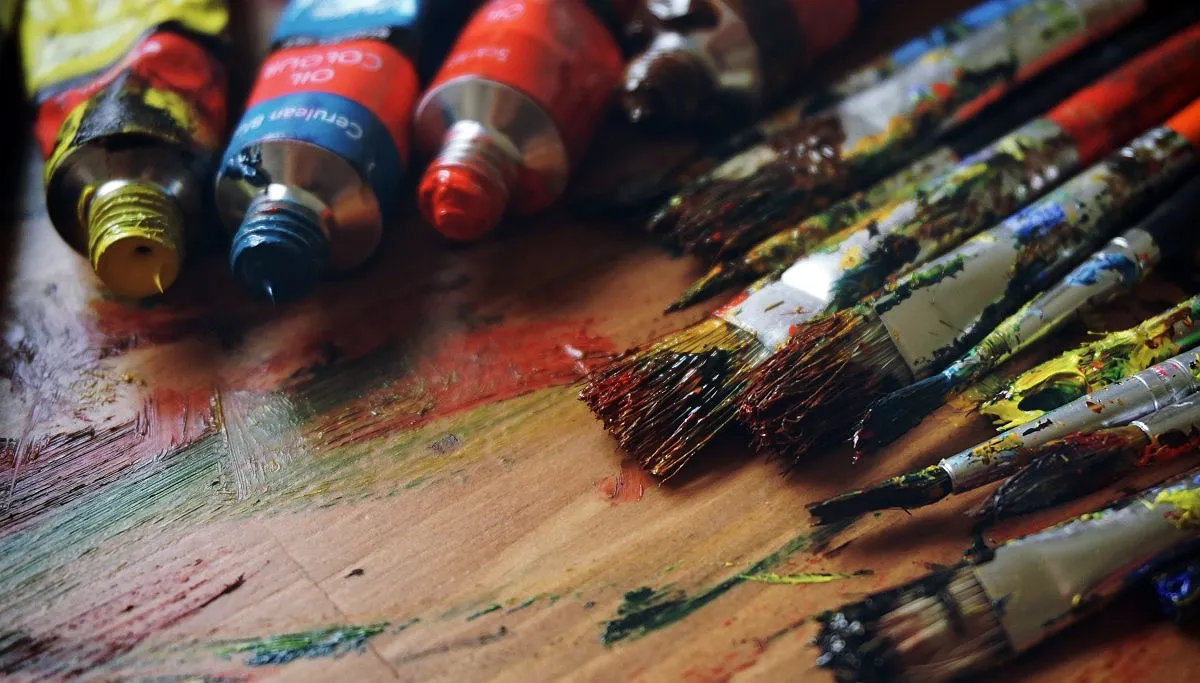 olieverf en penselen cc0