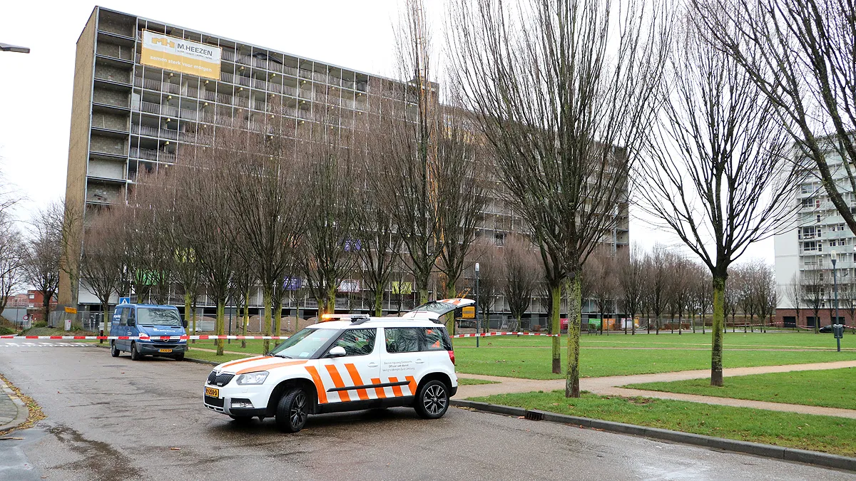 omgeving sloopflat eisenhowerstraat afgezet