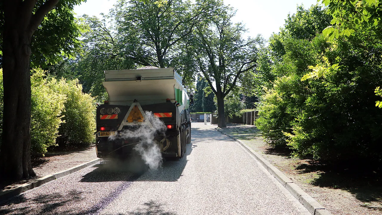 onderhoud splitlaag entree algemene begraafplaats