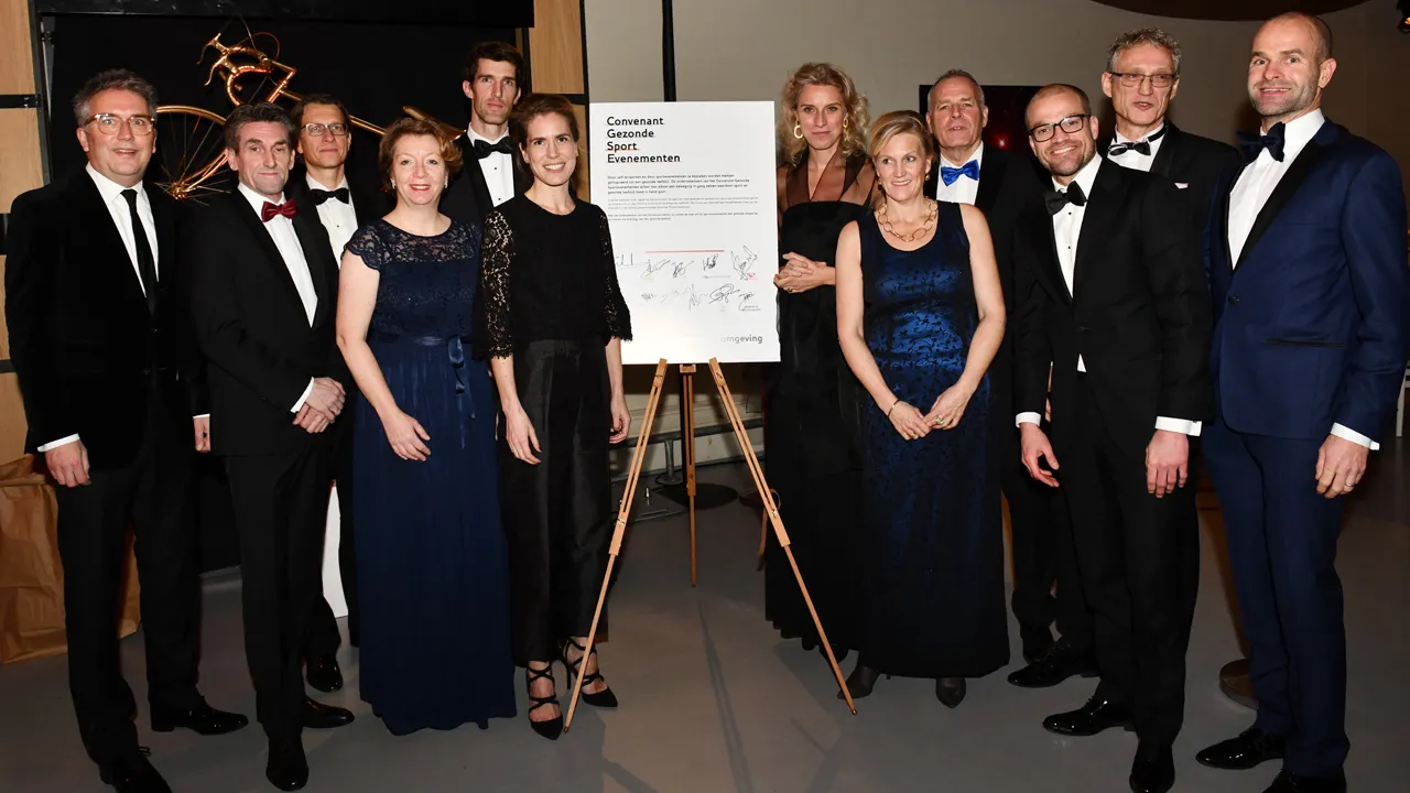 ondertekening convenant gezonde sportevenementen 2018