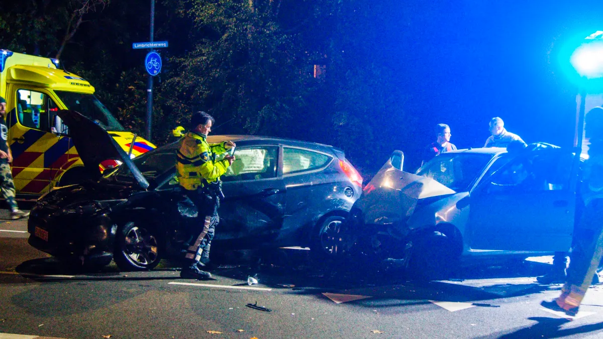 ongeval op limbrichterweg in sittard