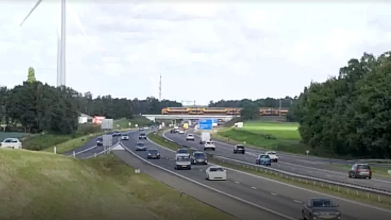 ontspoorde trein bij leveroy