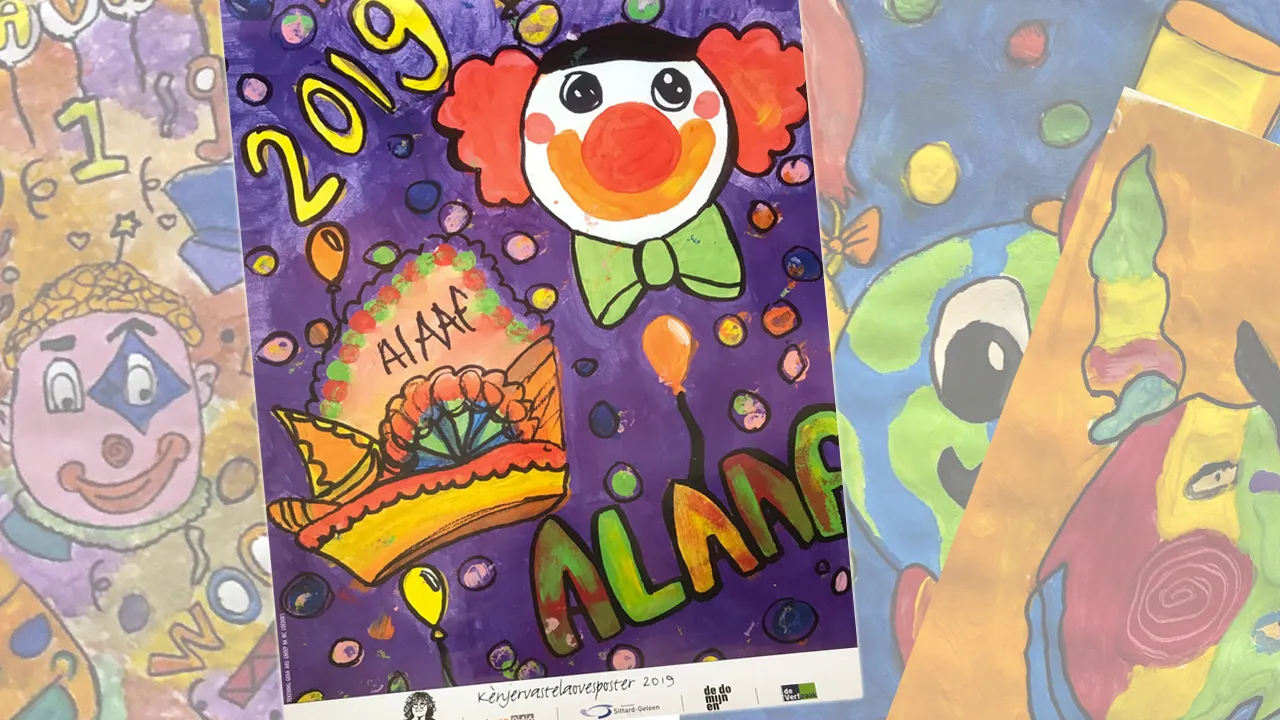 ontwerp kindercarnavalsposter