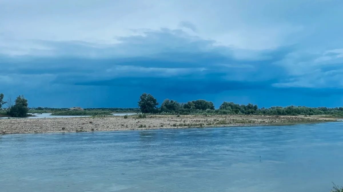 onweer bij de maas