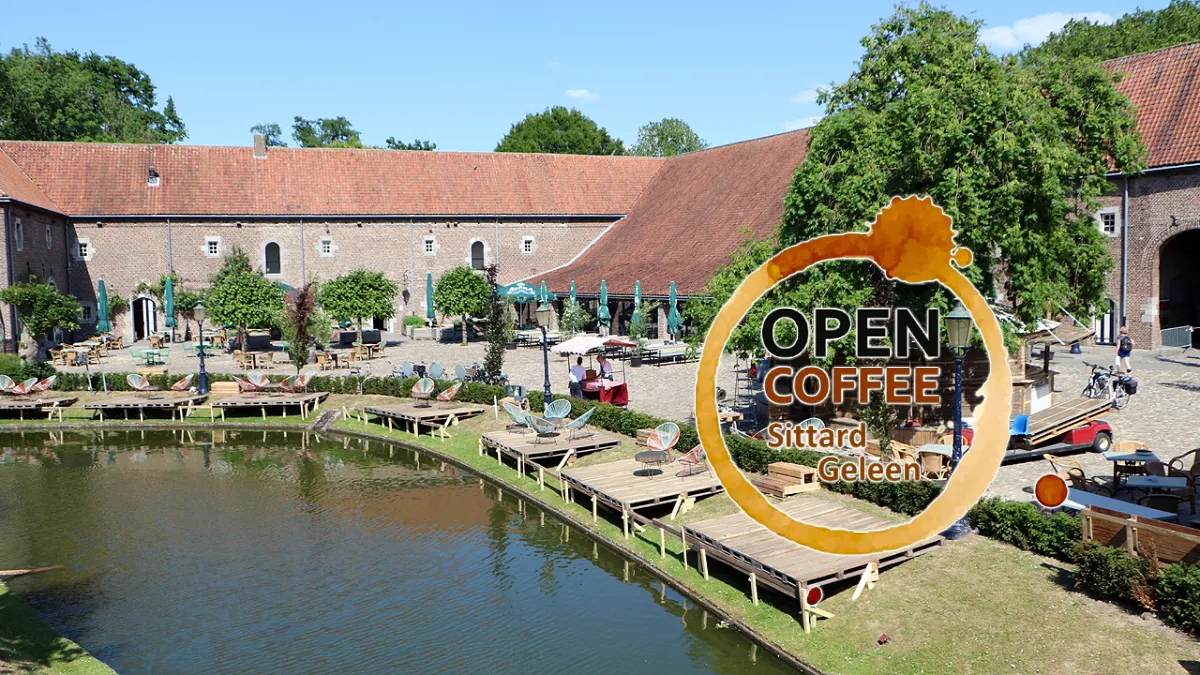 open coffee cour kasteel limbricht