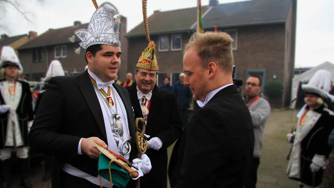 open huis bij aankomende stadsprins