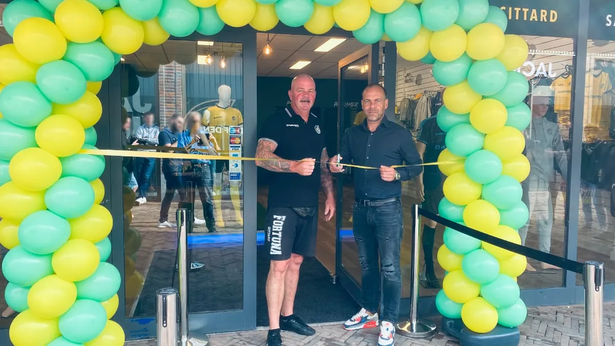 opening fortuna sittard fanshop 1