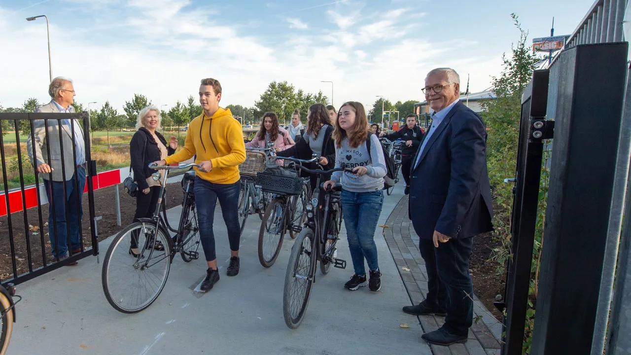 opening nieuw fietspad dacapo college