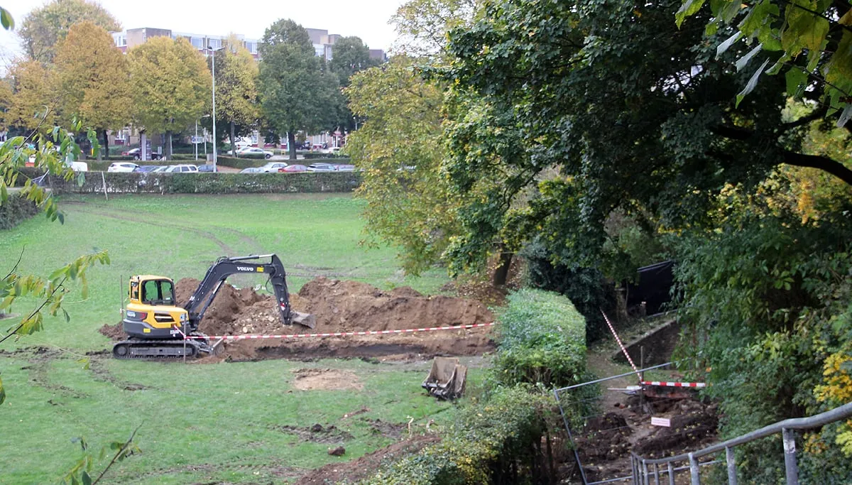 opgraving bij fort sanderbout 1
