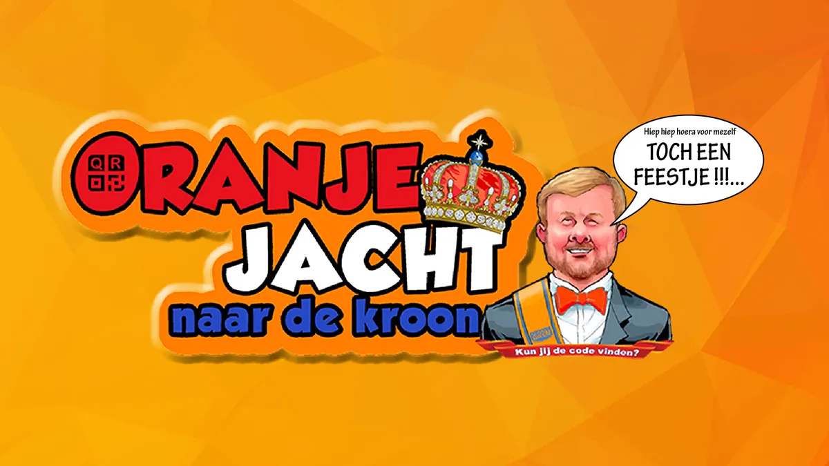 oranje jacht naar de kroon