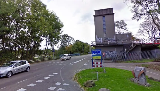 oude sluis bij born