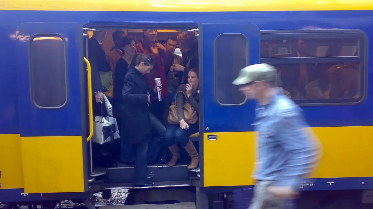 overvolle trein