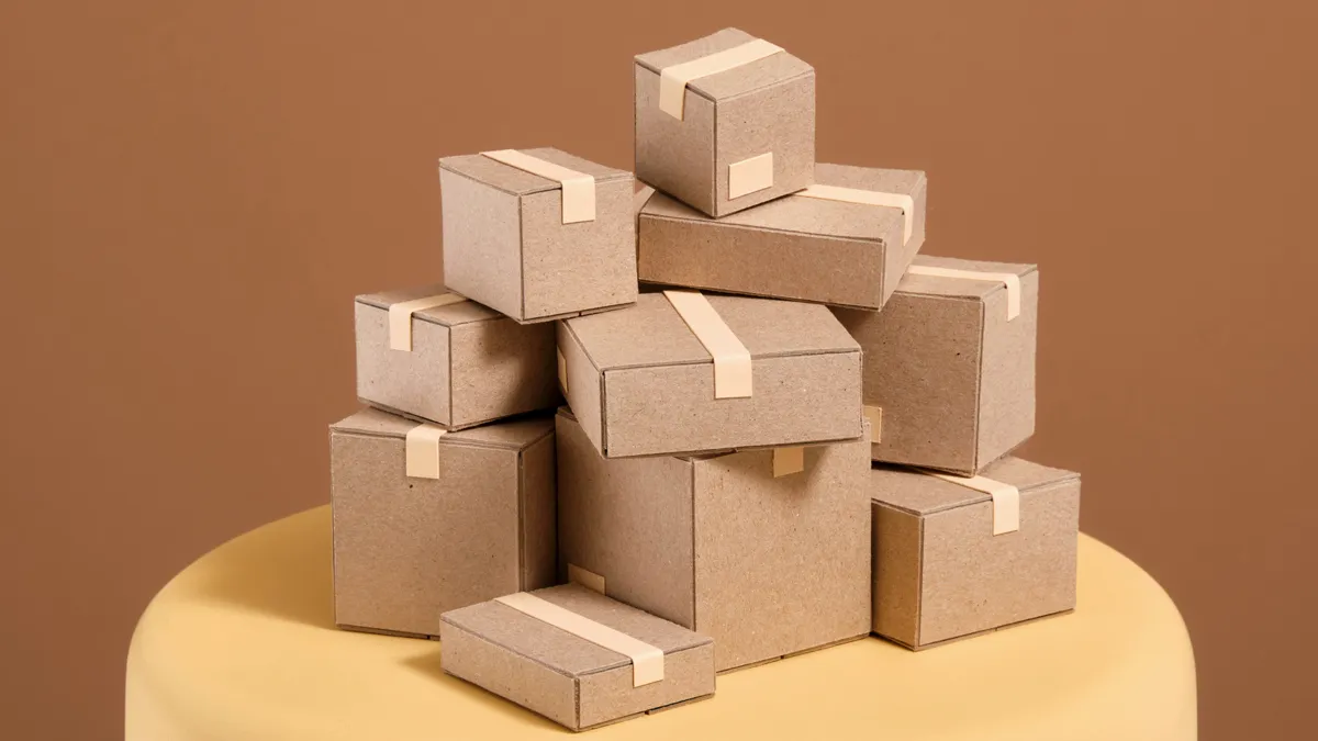 pakketjes post doosjes