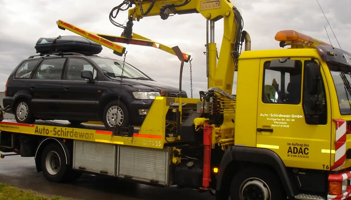 panne auto afslepen bergen