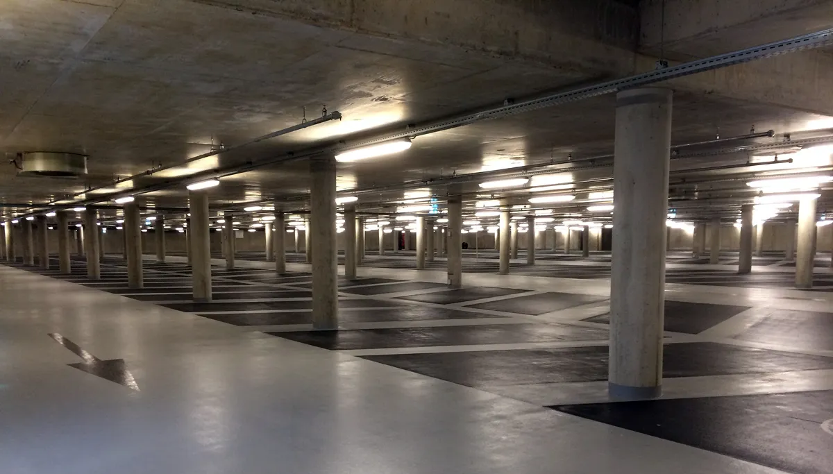 parkeergarage ligne
