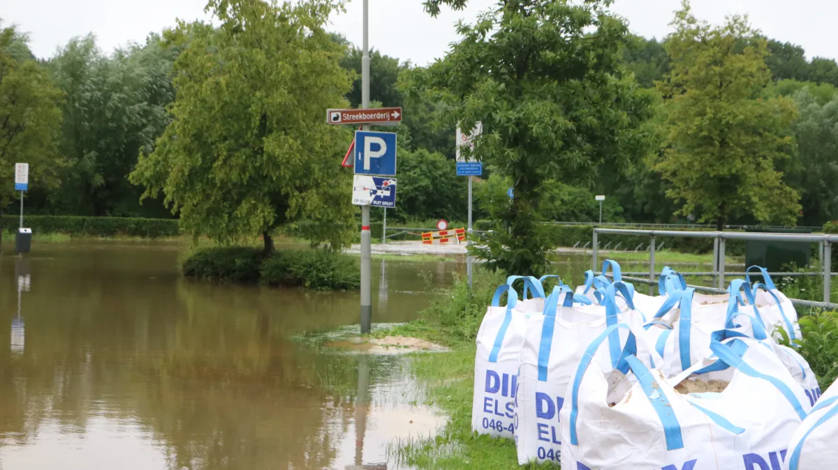 parkeerplaats bij ten eysden