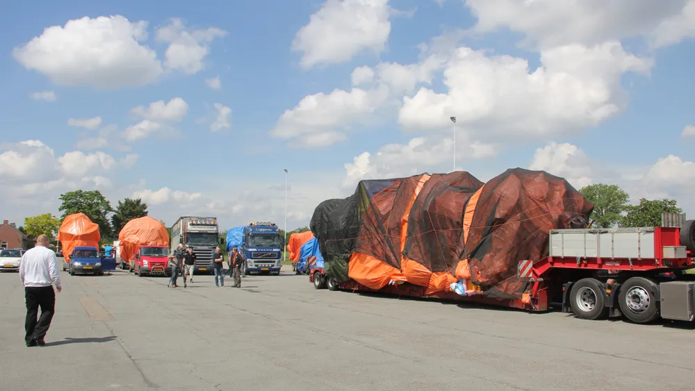 parkeerplaats op de vos