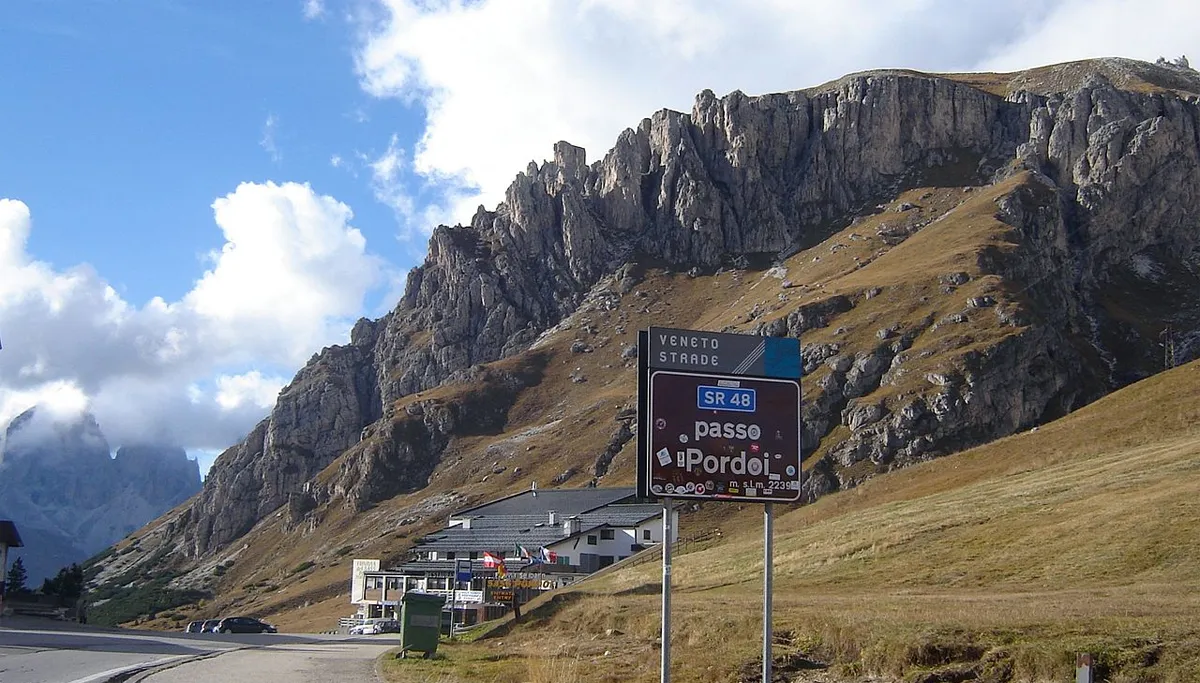 passo pordoi italie giro