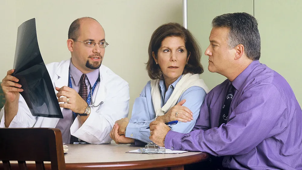 patient met partner bij arts