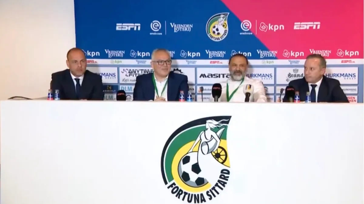 persconferentie fortuna sittard azerion