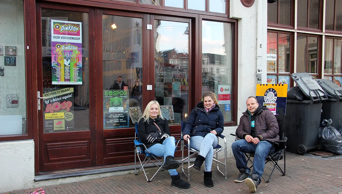 pinkpop 2016 wachten vanaf vrijdag