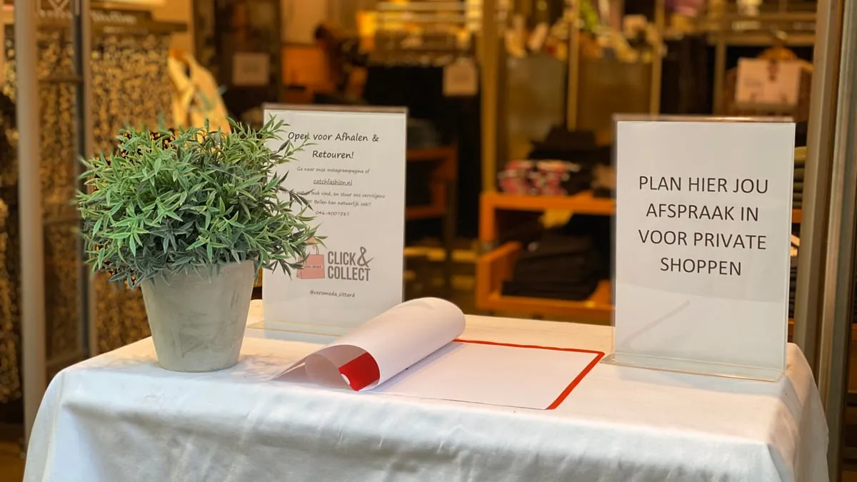 plan hier afspraak in private shopping