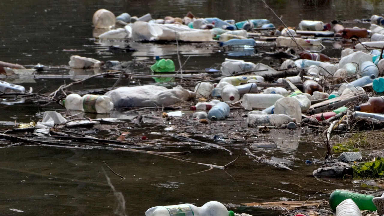 plastic flessen drijvend op water horia varlan cc by 20