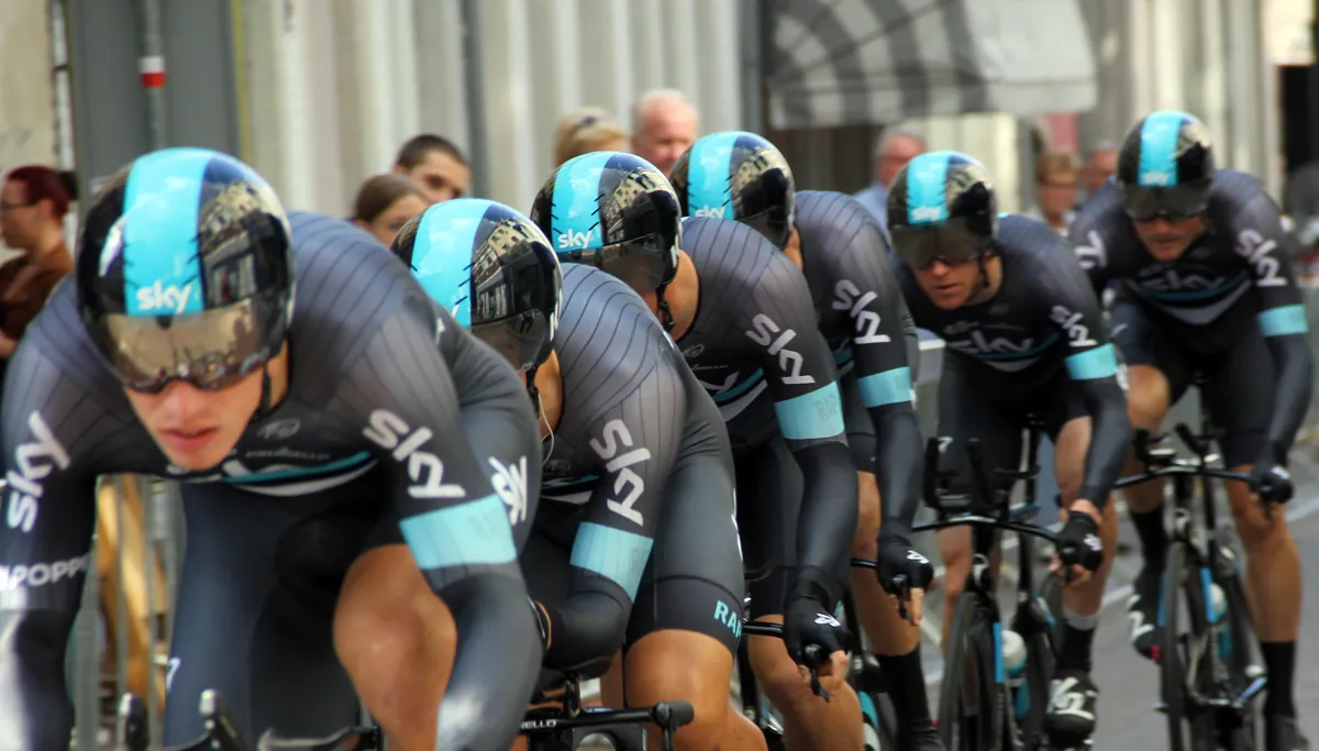 ploegentijdrit team sky