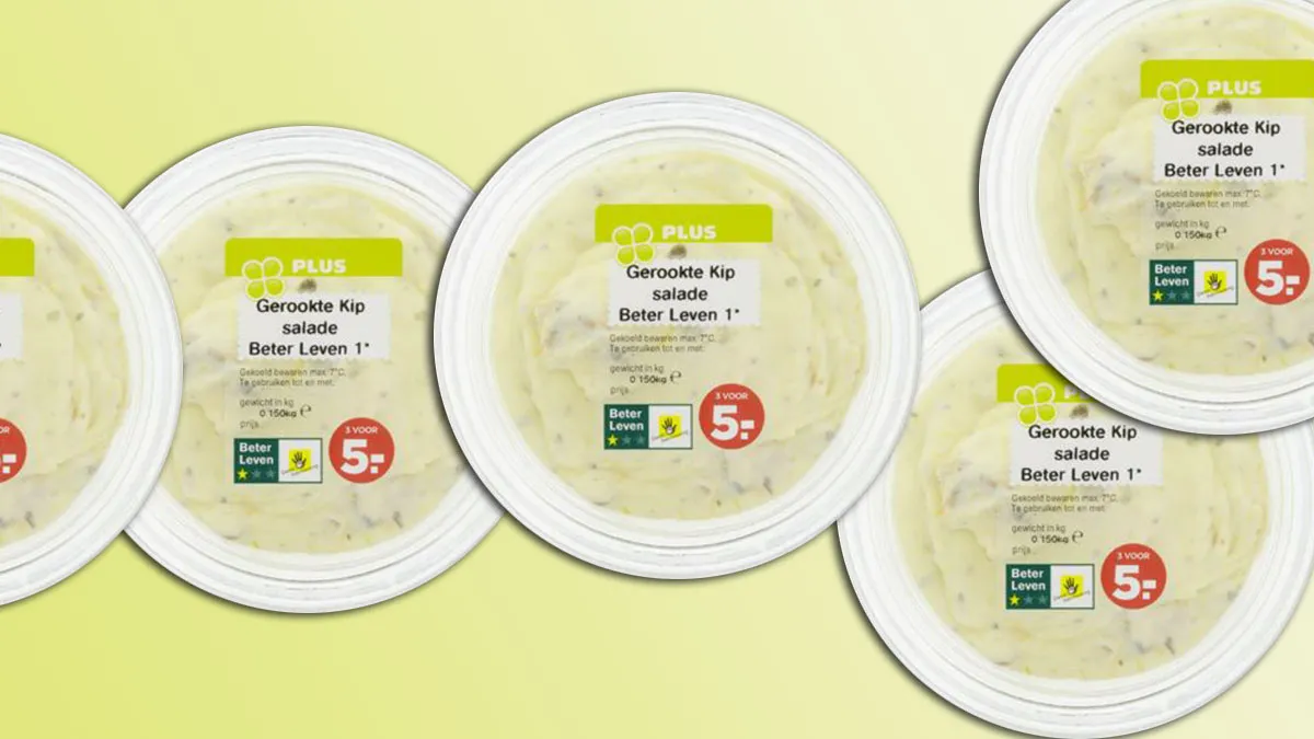 plus kipsalade allergenenwaarschuwing