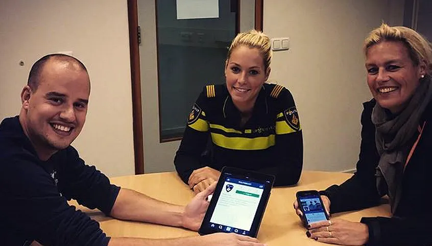 politie echt instagram