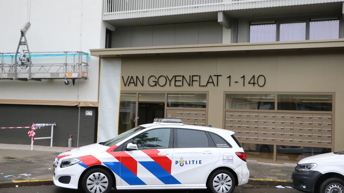 politie voor van goyenflat