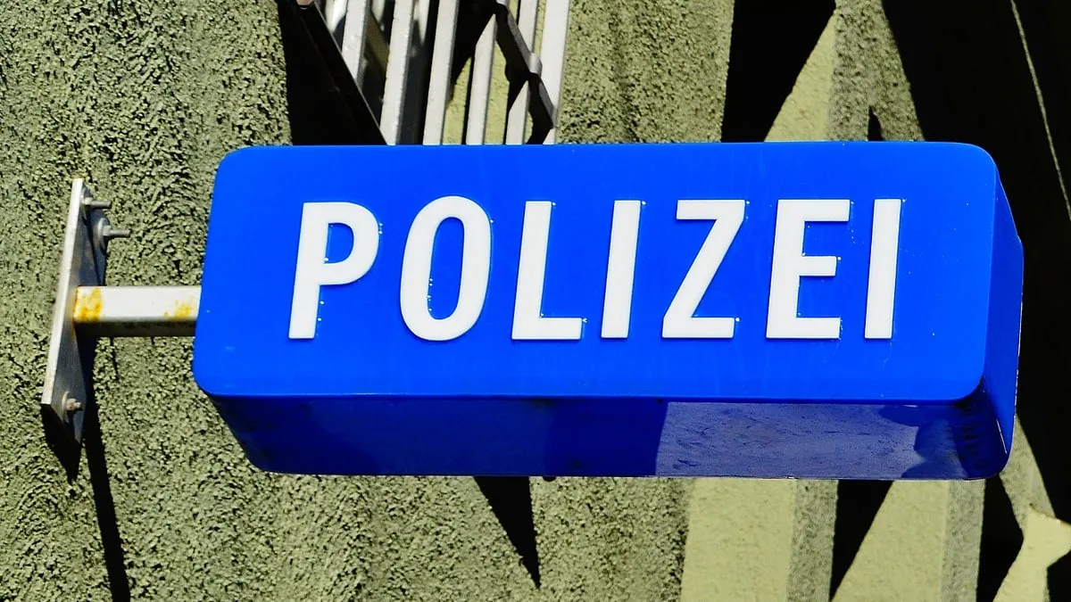 polizei uithangbord