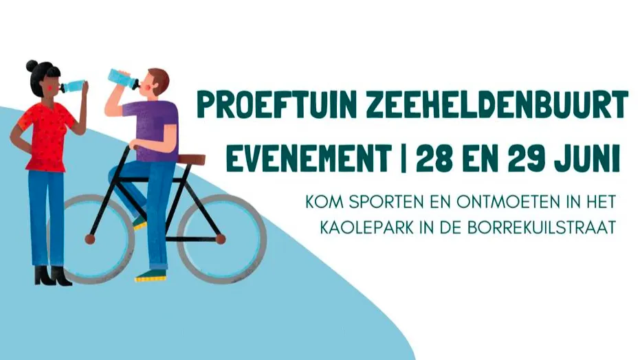 proeftuin zeeheldenbuurt sporten en ontmoeten