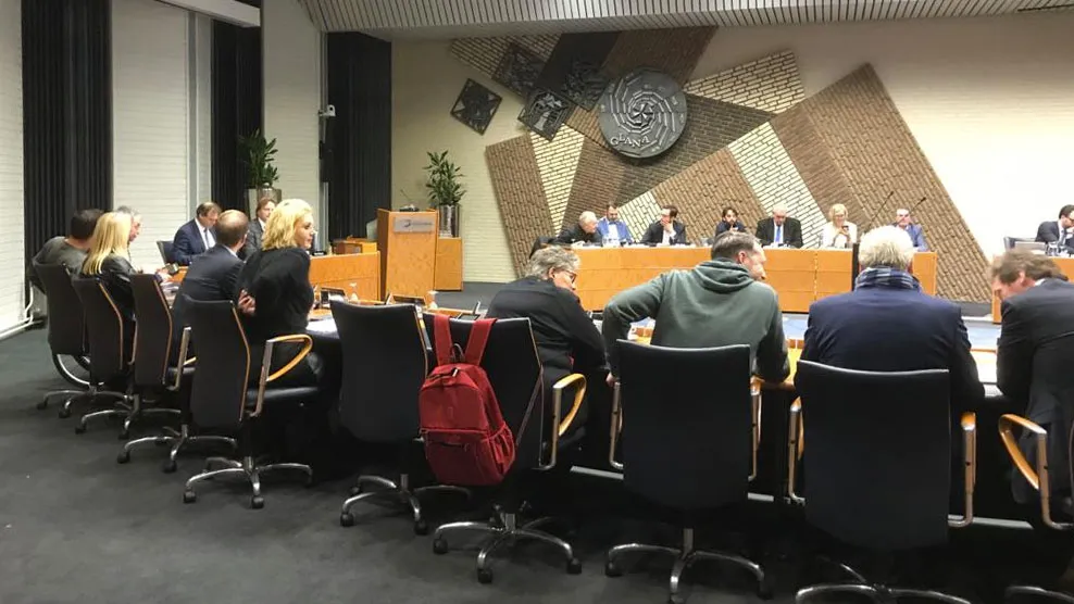 raadszaal in geleen december 2019