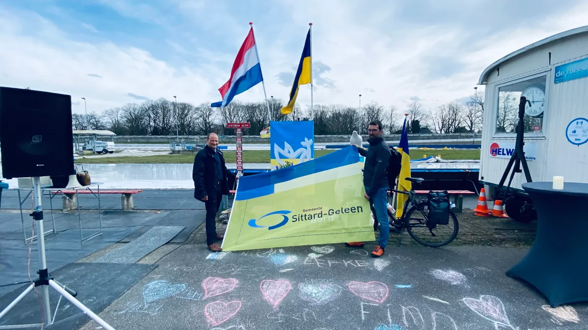 raymond partouns leon geilen vlag sittard geleen
