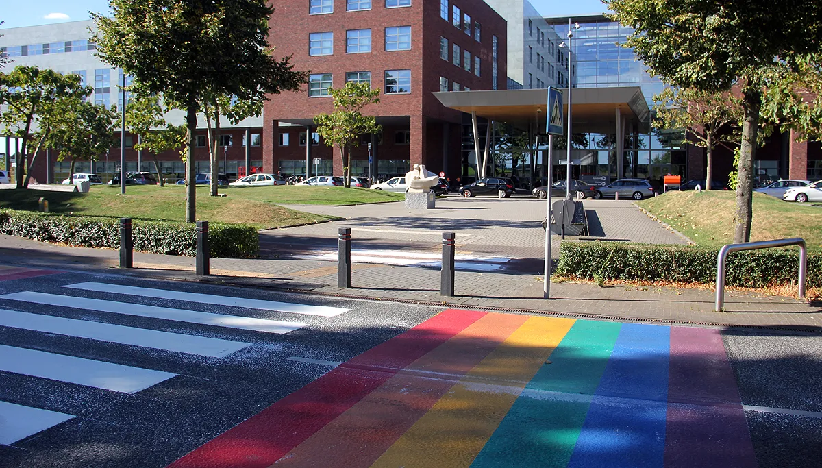 regnenboogpad bij zuyderland ziekenhuis