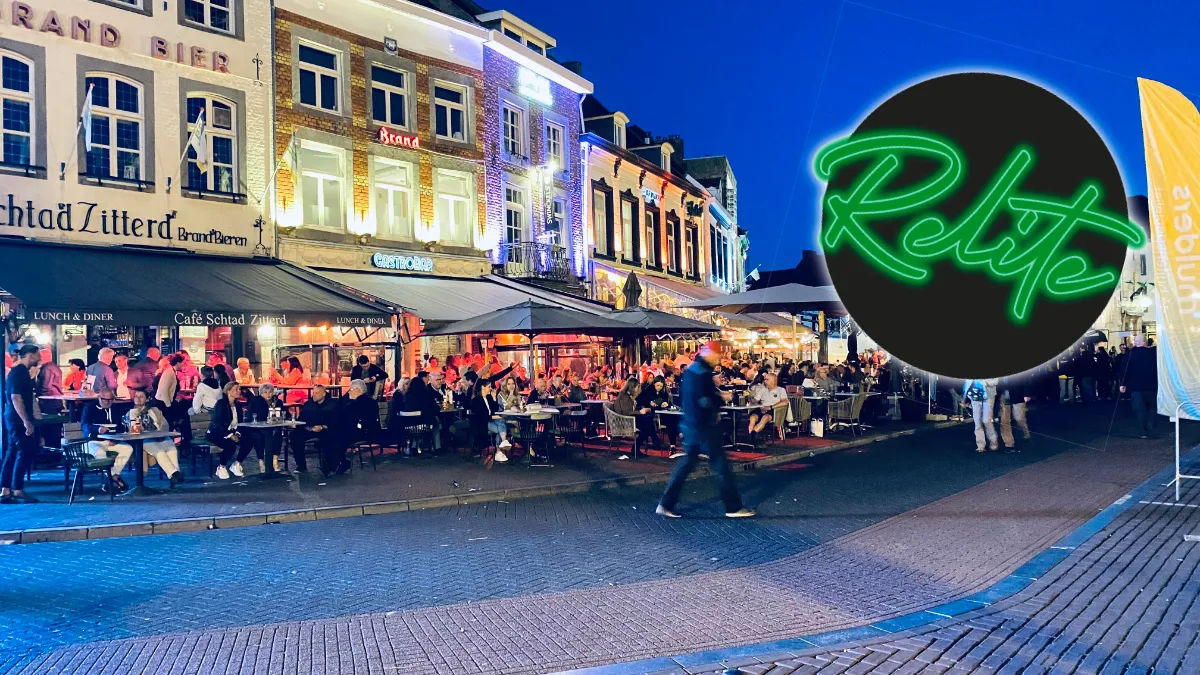 relite coverband op markt zaterdagavond 19 augustus