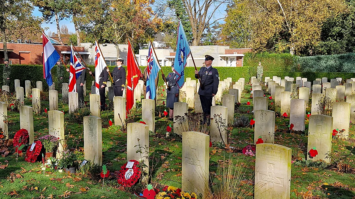 remembrance plechtigheid oorlogsbegraafplaats sittard 2023 2