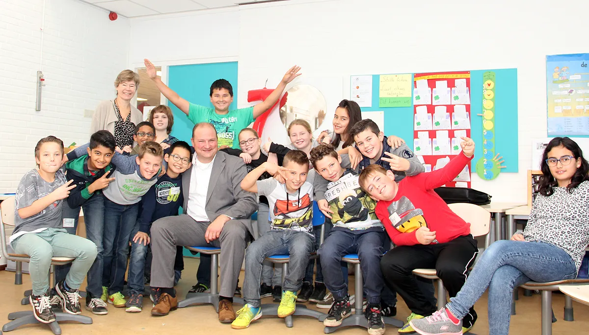 respect wethouder leon geilen aan de meule