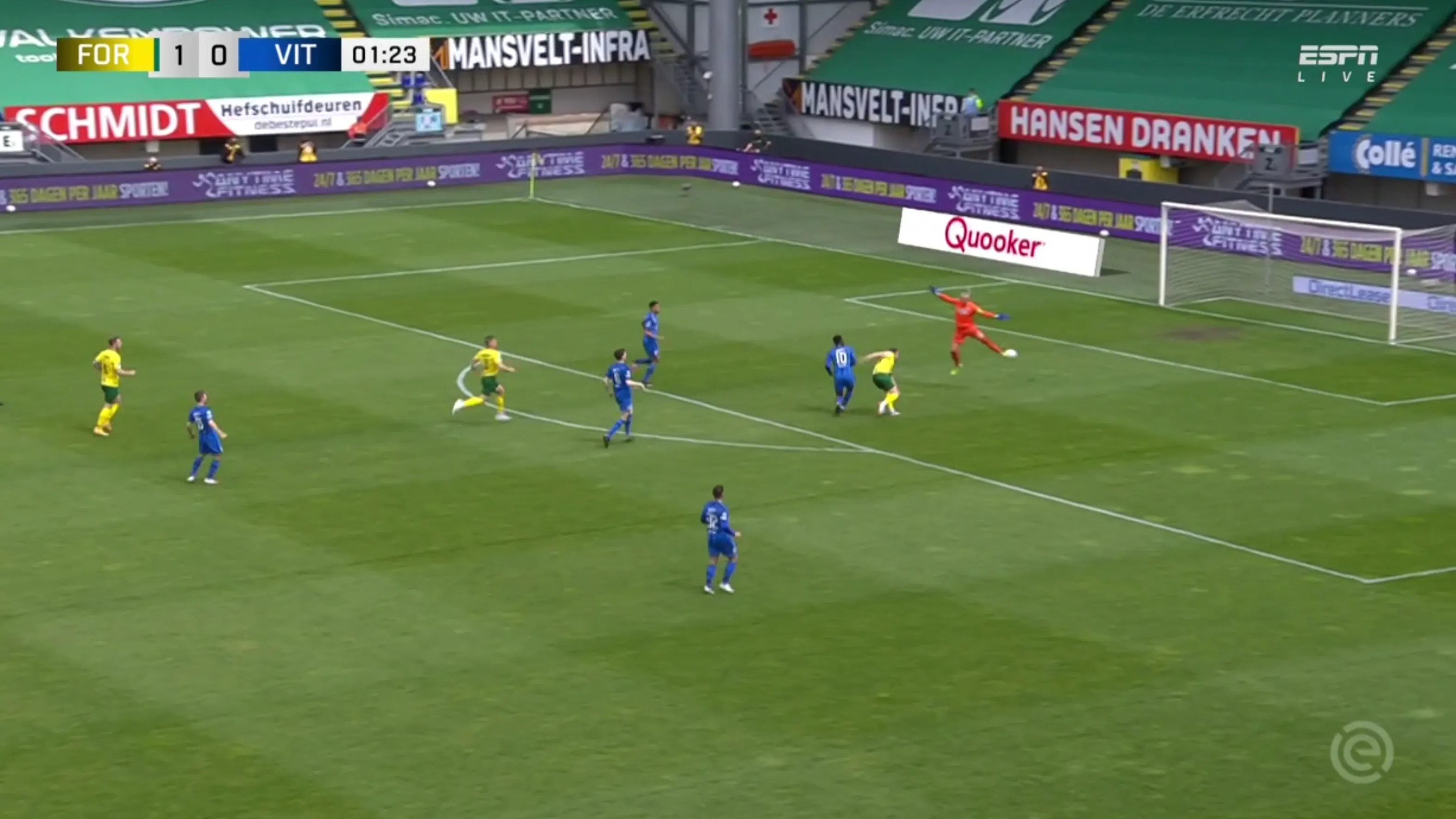 rienstra scoort 1 0 tegen vitesse 13 mei 2021