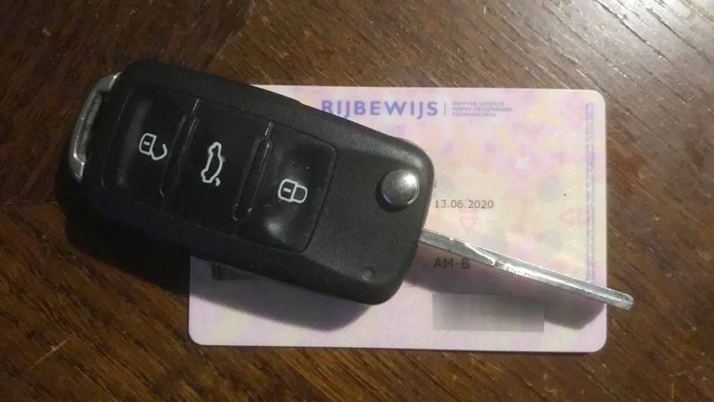 rijbewijs autosleutel