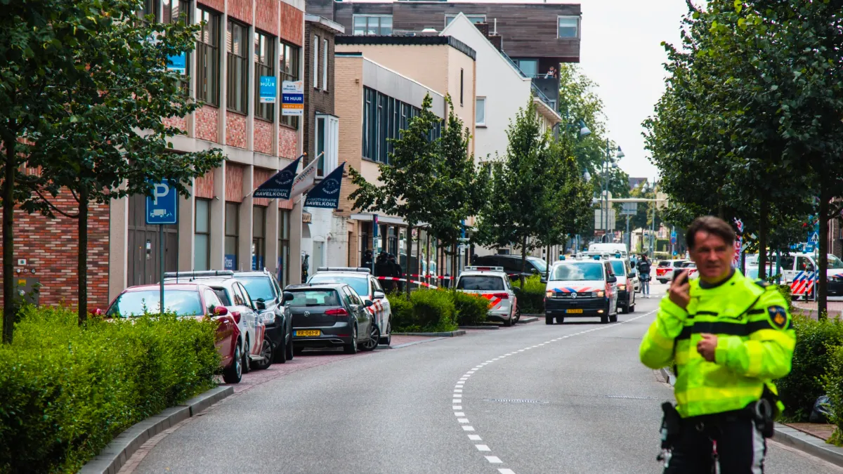 rijksweg noord verwarde man
